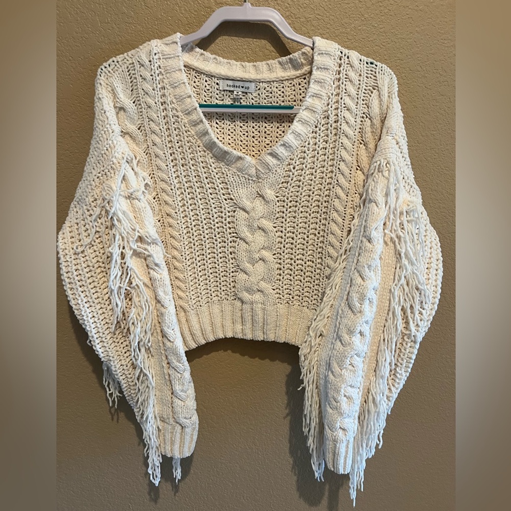 Cropped Bulky Sweater